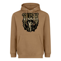 Rush Grey Heavyweight Hoodie | Teevron