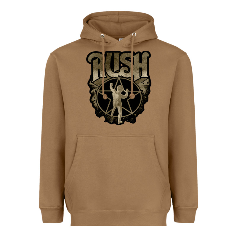 Rush Grey Heavyweight Hoodie by linhVisuals | Teevron