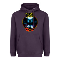 Plum rush transparent Heavyweight Hoodie - linhVisuals
