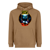 Toasted Coconut rush transparent Heavyweight Hoodie - linhVisuals