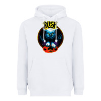 White rush transparent Heavyweight Hoodie - linhVisuals