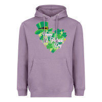 Lavender happy st patricks day funny irish Heavyweight Hoodie - linhVisuals