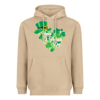 Mushroom happy st patricks day funny irish Heavyweight Hoodie - linhVisuals