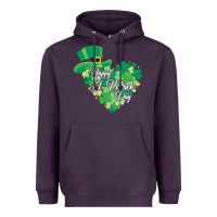 Plum happy st patricks day funny irish Heavyweight Hoodie - linhVisuals