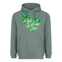 Sage happy st patricks day funny irish Heavyweight Hoodie - linhVisuals
