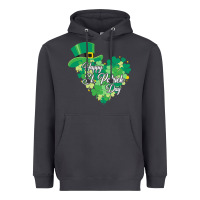 Smoke happy st patricks day funny irish Heavyweight Hoodie - linhVisuals