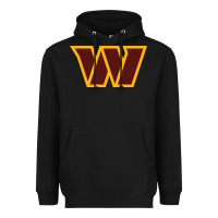 Black washington  sports Heavyweight Hoodie - linhVisuals