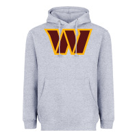 Heather Grey washington  sports Heavyweight Hoodie - linhVisuals
