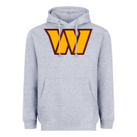Heather Grey washington sports Heavyweight Hoodie - linhVisuals