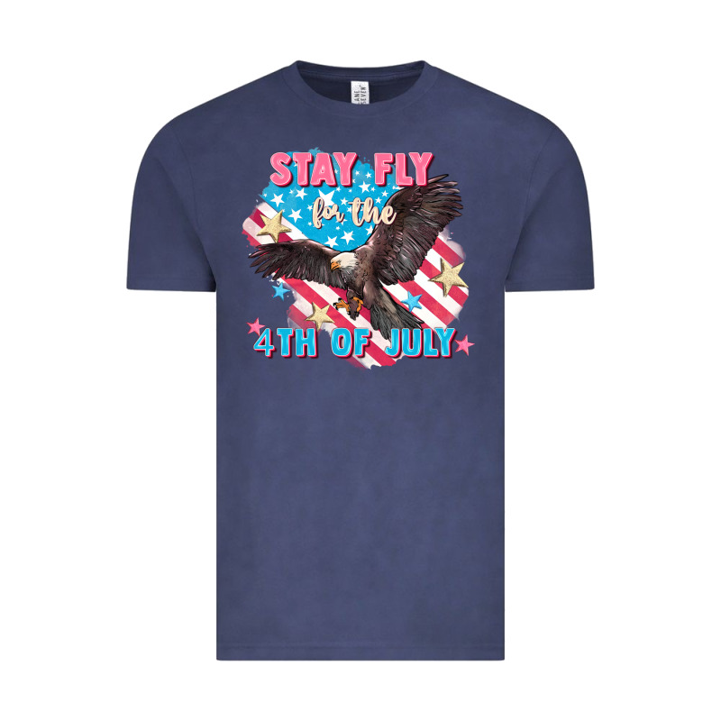 Stay Fly For The 4th Of July Vintage Tee by FaDigitalArtStudio | Teevron