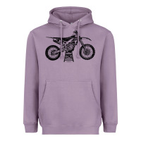 Lavender YZ450F Eli Tomac Motorcycles Heavyweight Hoodie - linhVisuals