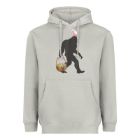 Moon Dust funny bigfoot easter design with easter basket and bigfoot t shirt Heavyweight Hoodie - linhVisuals