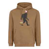 Toasted Coconut funny bigfoot easter design with easter basket and bigfoot t shirt Heavyweight Hoodie - linhVisuals