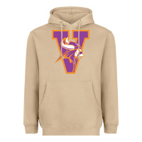 Mushroom missouri valley college vikings vectorized Heavyweight Hoodie - linhVisuals