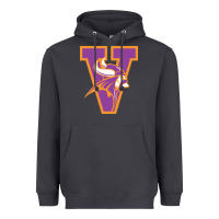 Smoke missouri valley college vikings vectorized Heavyweight Hoodie - linhVisuals