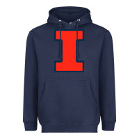 Navy illinois fighting illini Heavyweight Hoodie - linhVisuals