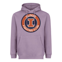 Lavender illinois fighting illini Heavyweight Hoodie - linhVisuals