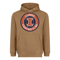 Toasted Coconut illinois fighting illini Heavyweight Hoodie - linhVisuals