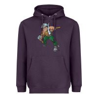 Plum montana technological university orediggers vectorized Heavyweight Hoodie - linhVisuals