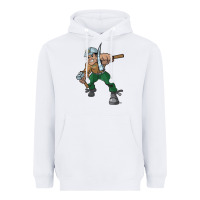White montana technological university orediggers vectorized Heavyweight Hoodie - linhVisuals