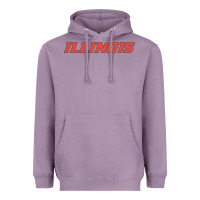 Lavender illinois fighting illini Heavyweight Hoodie - linhVisuals