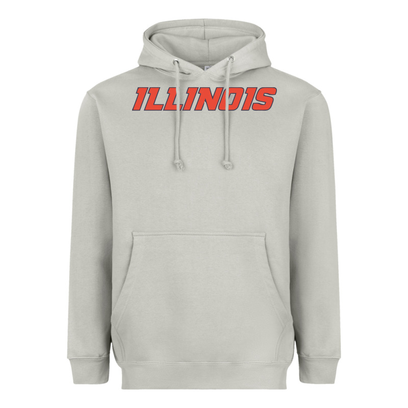 Illinois Fighting Illini Heavyweight Hoodie by linhVisuals | Teevron