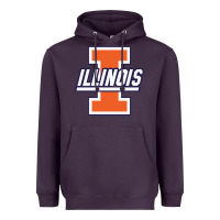 Plum illinois fighting illini Heavyweight Hoodie - linhVisuals