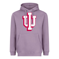 Lavender indiana hoosiers Heavyweight Hoodie - linhVisuals
