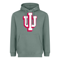 Sage indiana hoosiers Heavyweight Hoodie - linhVisuals