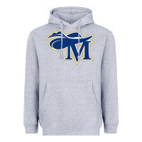 Heather Grey montreat college cavaliers vectorized Heavyweight Hoodie - linhVisuals