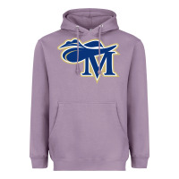 Lavender montreat college cavaliers vectorized Heavyweight Hoodie - linhVisuals