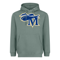 Sage montreat college cavaliers vectorized Heavyweight Hoodie - linhVisuals