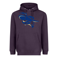 Plum montreat college cavaliers1 vectorized Heavyweight Hoodie - linhVisuals