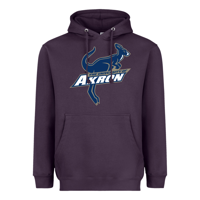 University Of Akron Heavyweight Hoodie by linhVisuals | Teevron