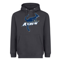 Smoke university of akron Heavyweight Hoodie - linhVisuals