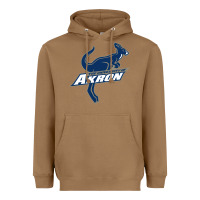 Toasted Coconut university of akron Heavyweight Hoodie - linhVisuals