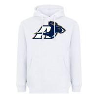White akron university zips Heavyweight Hoodie - linhVisuals