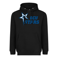 Black oklahoma city university stars1 vectorized Heavyweight Hoodie - linhVisuals
