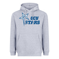 Heather Grey oklahoma city university stars1 vectorized Heavyweight Hoodie - linhVisuals