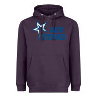 Plum oklahoma city university stars1 vectorized Heavyweight Hoodie - linhVisuals