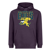 Plum canisius golden griffins college Heavyweight Hoodie - linhVisuals