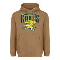 Toasted Coconut canisius golden griffins college Heavyweight Hoodie - linhVisuals