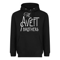 Black the avett brothers Heavyweight Hoodie - linhVisuals
