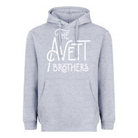 Heather Grey the avett brothers Heavyweight Hoodie - linhVisuals