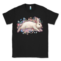 Black Easter Bunny leopard Easter Day Classic Tee - HowdyJamesFarm