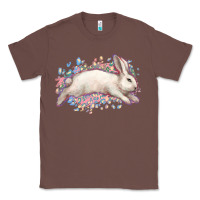Chestnut Easter Bunny leopard Easter Day Classic Tee - HowdyJamesFarm
