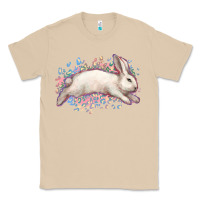 Mushroom Easter Bunny leopard Easter Day Classic Tee - HowdyJamesFarm