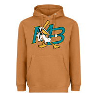 Meerkat the myrtle beach pelicans baseball Heavyweight Hoodie - linhVisuals
