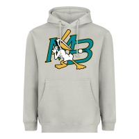 Moon Dust the myrtle beach pelicans baseball Heavyweight Hoodie - linhVisuals