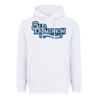 White old dominion monarchs football Heavyweight Hoodie - linhVisuals
